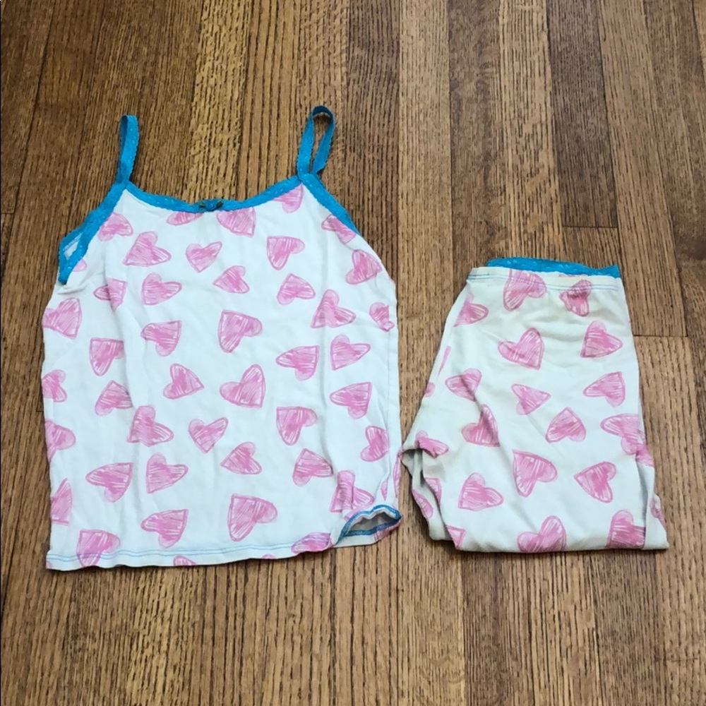 super cute girls matching pjs